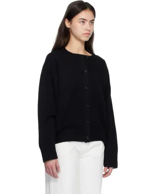 Loulou de Saison AIDAR LDS ウール カシミヤ カーディガン - サムネイル2