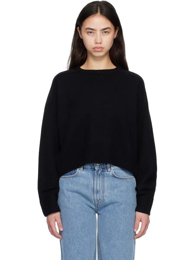 Loulou de Saison Loulou de Saison BRUZZI LDS クロップド セーターの商品画像