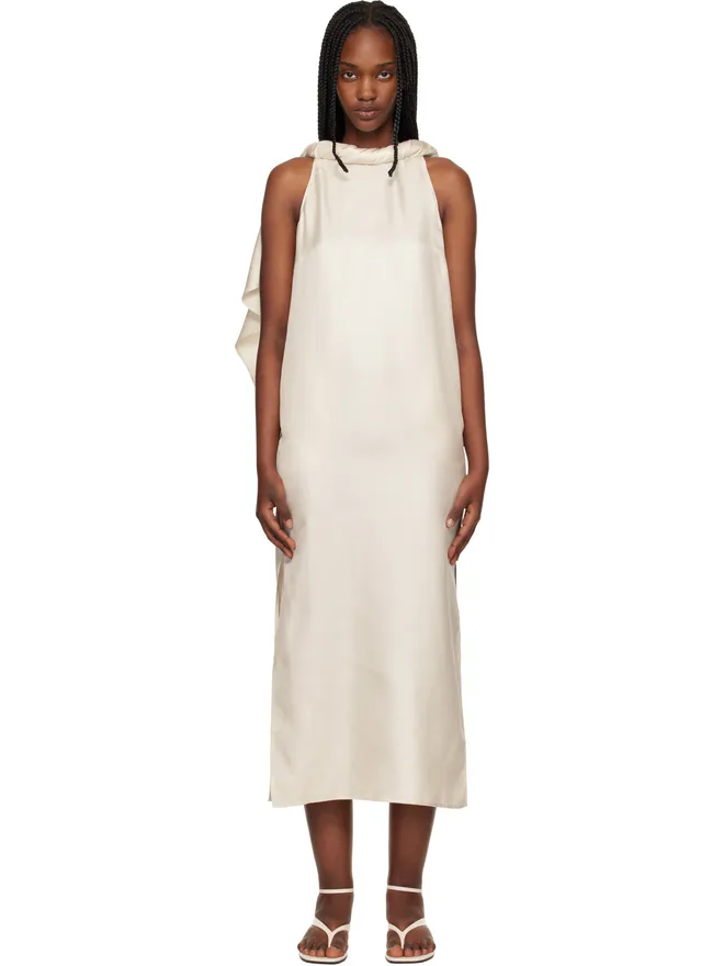 Loulou de Saison Loulou de Saison Susan Twisted Collar マキシワンピースの商品画像