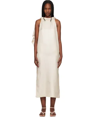 Loulou de Saison Susan Twisted Collar マキシワンピース - サムネイル1