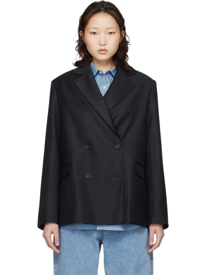 Loulou de Saison Loulou de Saison Donau LDS バージンウール テーラードジャケットの商品画像