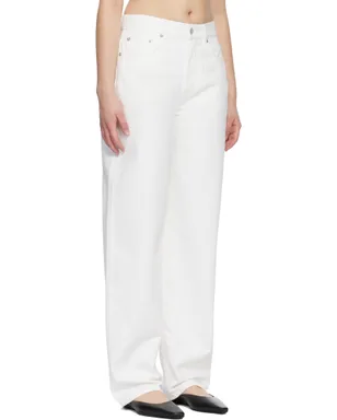 Loulou de Saison SAMUR LDS オーガニックデニム ボーイフレンド ジーンズ - サムネイル2