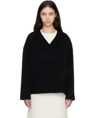 Loulou de Saison MAARA Asymmetric Drap ジャケット - サムネイル1