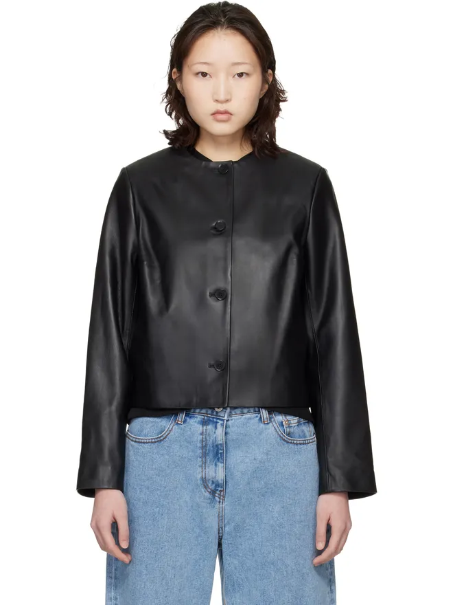 Loulou de Saison Loulou de Saison Raho プロンジェ レザージャケットの商品画像