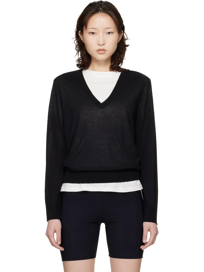 Loulou de Saison Loulou de Saison Julio LDS Fluid カシミヤ セーターの商品画像