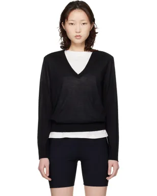 Loulou de Saison Julio LDS Fluid カシミヤ セーター - サムネイル1