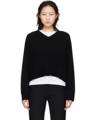 Loulou de Saison Anzor LDS カシミヤ Vネックセーター - サムネイル1