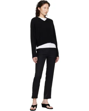 Loulou de Saison Anzor LDS カシミヤ Vネックセーター - サムネイル4