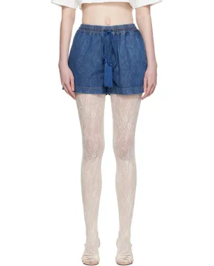 Valentino デニム シャンブレー ショートパンツ - サムネイル1