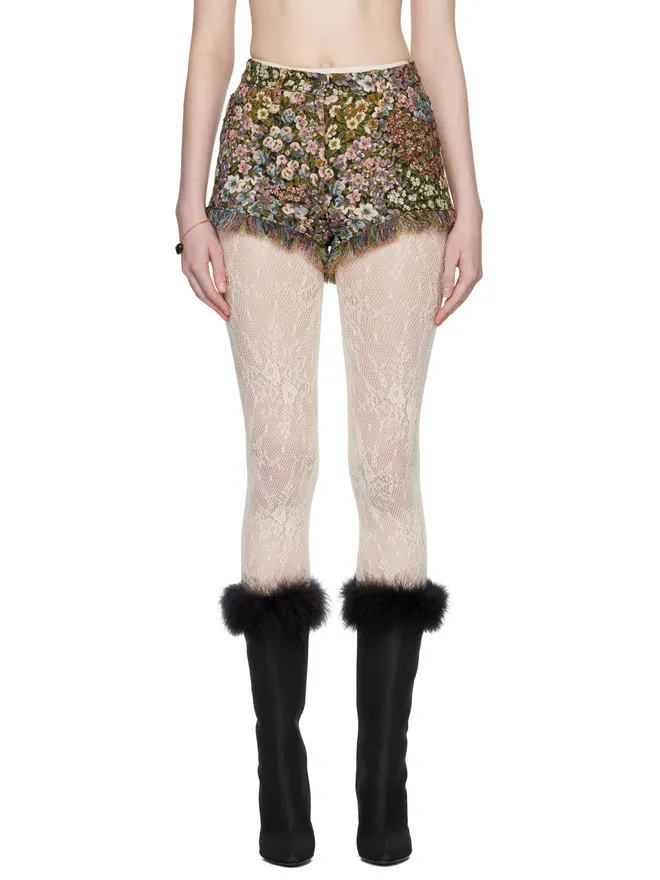 Valentino Valentino Après L'Hiver Fiorellini ゴブラン ショートパンツの商品画像