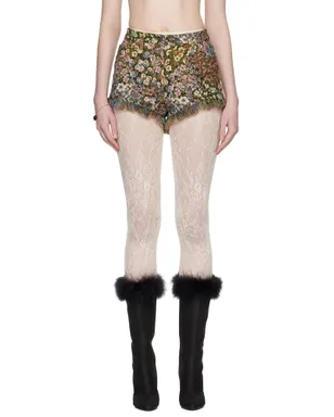Valentino Après L'Hiver Fiorellini ゴブラン ショートパンツ - サムネイル1