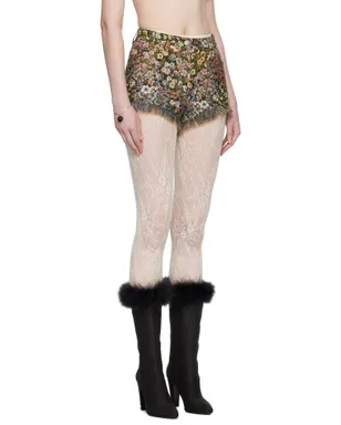 Valentino Après L'Hiver Fiorellini ゴブラン ショートパンツ - サムネイル2