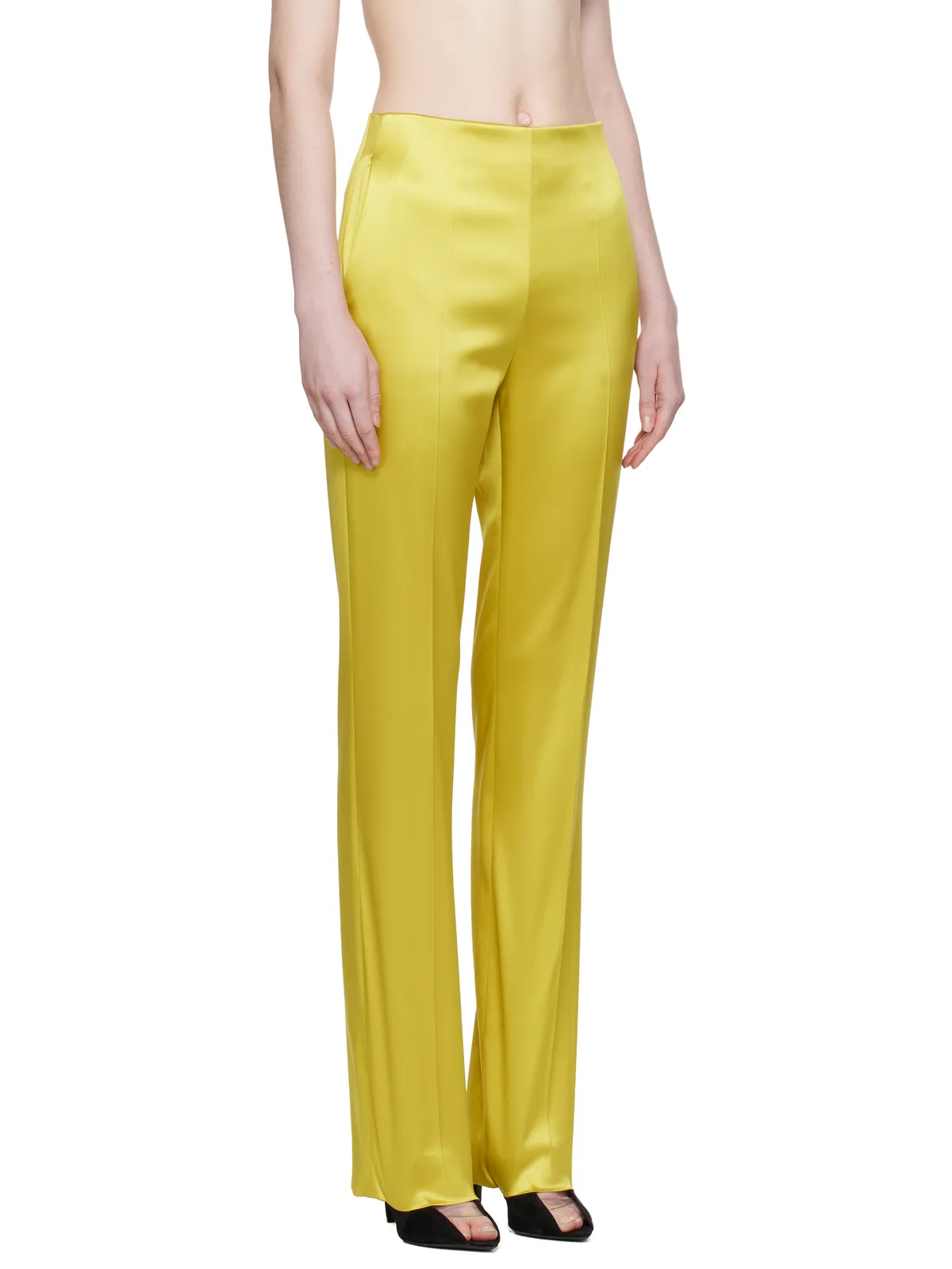 Valentino Double Duchesse ストレッチ トラウザーズ - 画像2
