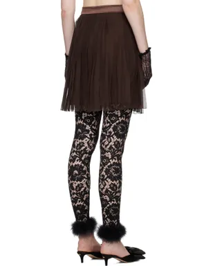 Valentino ミディアム プリーツスカート - サムネイル3