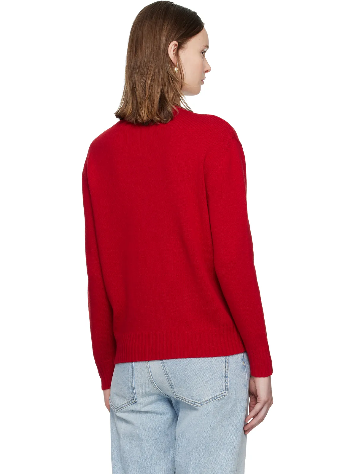 Valentino 'Chez Valentino' & Panther Embroidery ウール セーター - 画像3