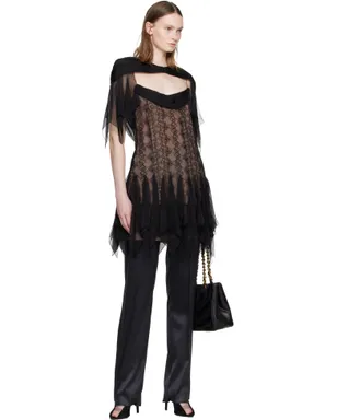 Valentino レース ミニワンピース - サムネイル4
