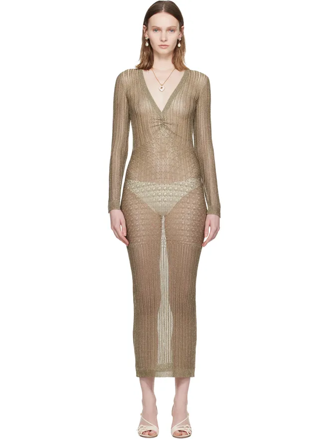 Valentino Valentino Tailored Elegance ルレックス マキシドレスの商品画像