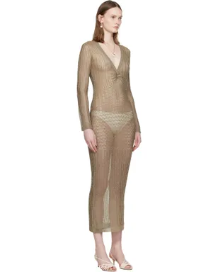 Valentino Tailored Elegance ルレックス マキシドレス - サムネイル2