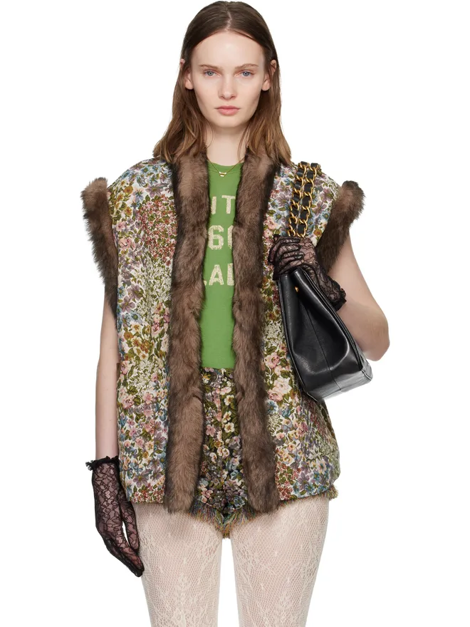 Valentino Valentino Après L'Hiver Fiorellini ゴブラン ベストの商品画像