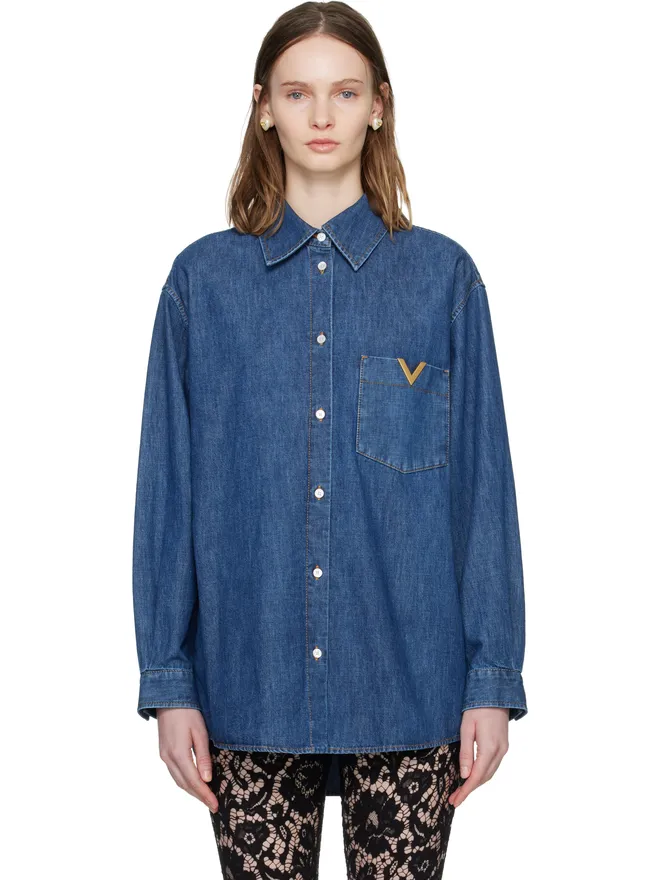 Valentino Valentino シャンブレーシャツの商品画像