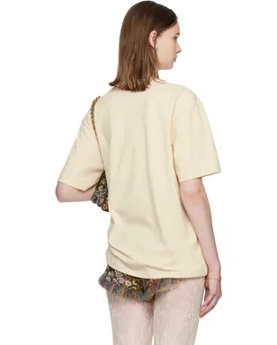 Valentino エンブロイダリー コットン Tシャツ - サムネイル3