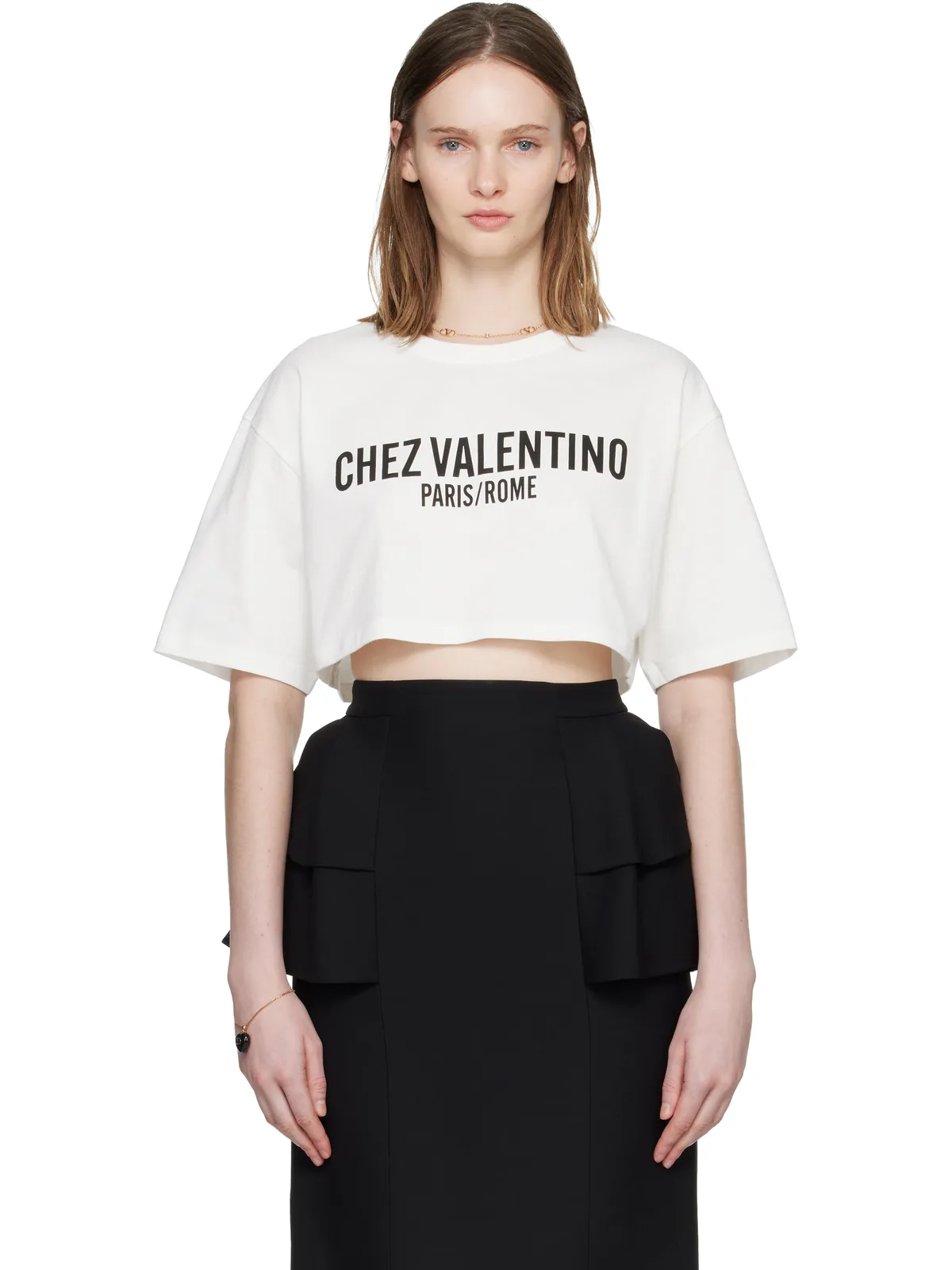Valentino 'Chez Valentino' Tシャツ - 画像1