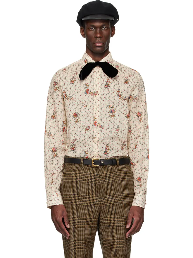 Valentino Valentino Papier Floral シャツの商品画像