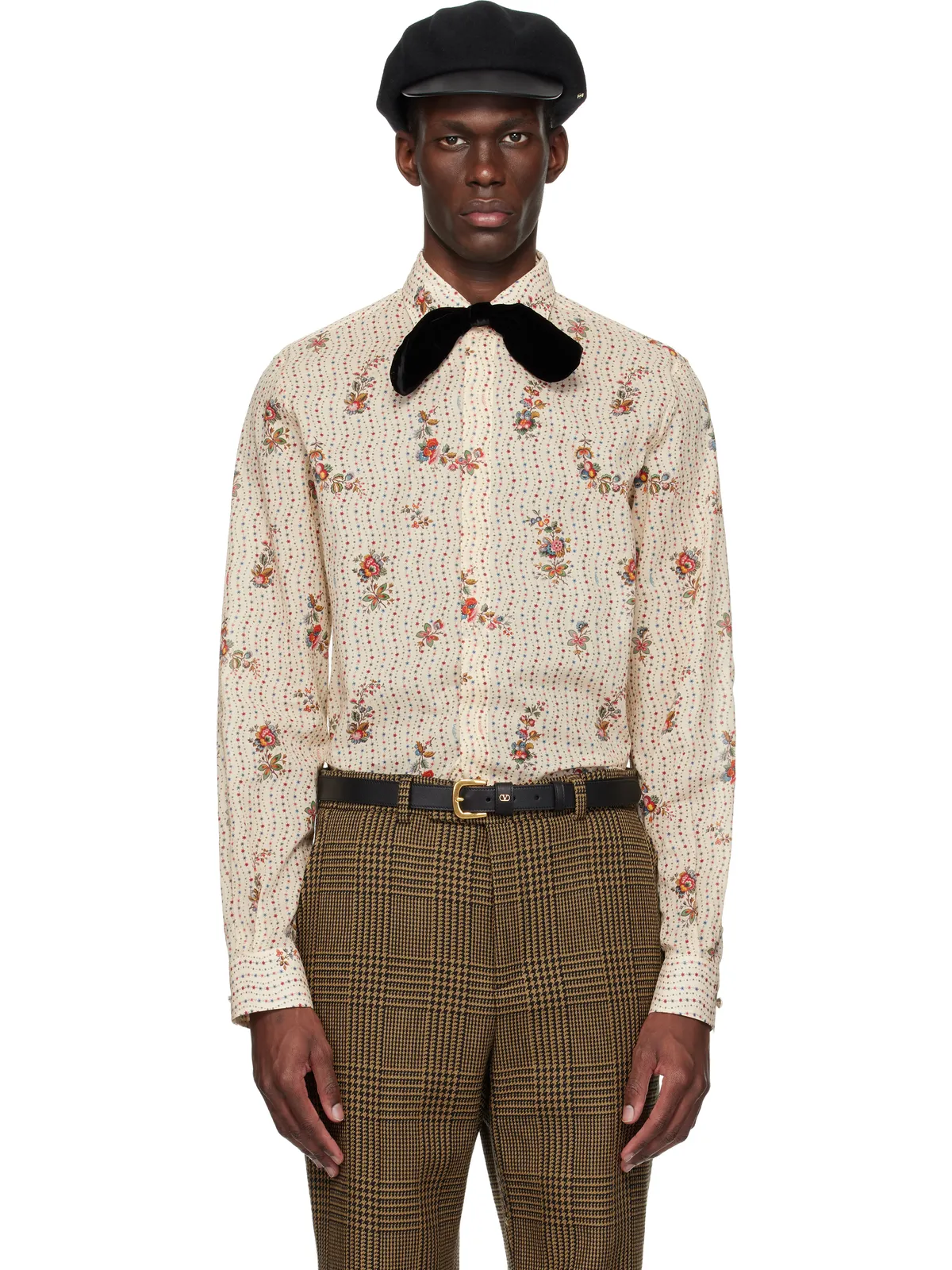 Valentino Papier Floral シャツ - 画像1