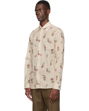 Valentino Papier Floral シャツ - サムネイル4