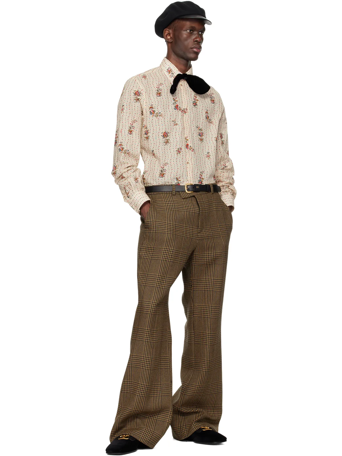 Valentino Papier Floral シャツ - 画像5