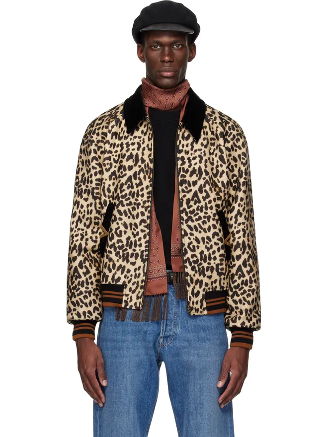 Valentino Valentino VGold ウール ドレープ ボンバージャケットの商品画像