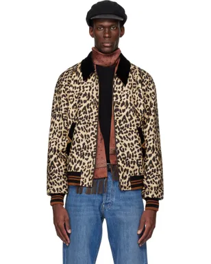 Valentino VGold ウール ドレープ ボンバージャケット - サムネイル1