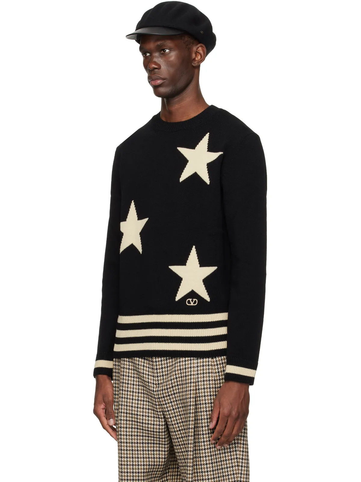 Valentino Stars VLogo クルーネックセーター - 画像4