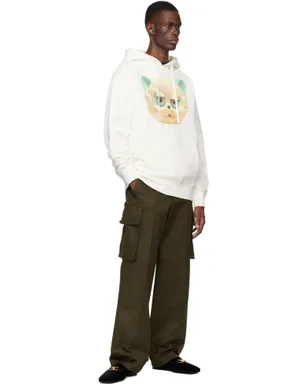 Valentino 'Le Chat De La Maison' Print コットン フーディ - サムネイル4