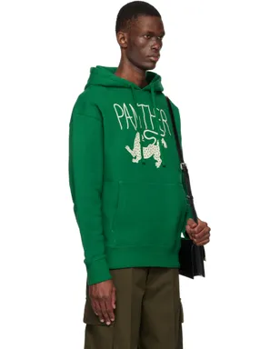 Valentino 'Panther' Print コットン フーディ - サムネイル2