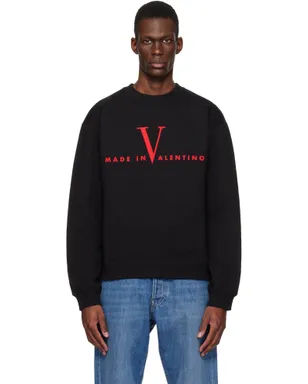 Valentino 'Made in Valentino' Print コットン スウェットシャツ - サムネイル1