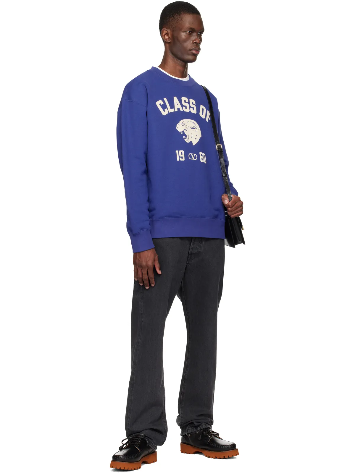 Valentino Panther 'Class of 1960' Print コットン スウェットシャツ - 画像4
