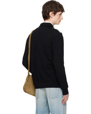 Valentino ロゴ ウール ニットポロシャツ - サムネイル3