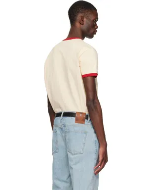 Valentino 'Read My Lips' Print コットン Tシャツ - サムネイル3