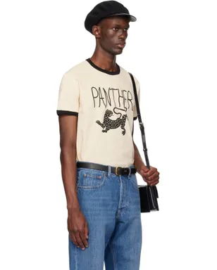 Valentino 'Panther' Print コットン Tシャツ - サムネイル2