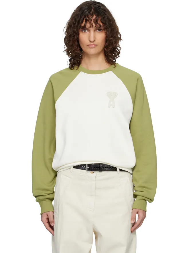 AMI Paris AMI Paris Ami de Coeur コットンニット スウェットシャツの商品画像