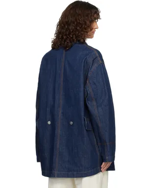 AMI Paris Cotton 'Ami Paris Heritage' Label ワークジャケット - サムネイル3