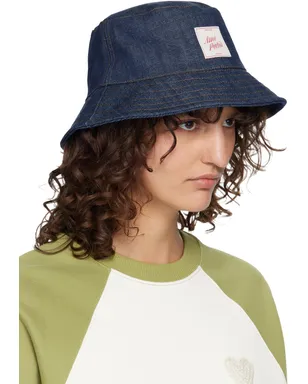 AMI Paris Topstitchings デニム バケットハット - サムネイル2