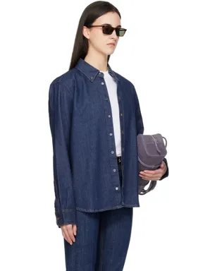 AMI Paris Ami de Coeur コットン デニムシャツ - サムネイル2