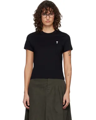 AMI Paris Ami de Coeur クロップド Tシャツ - サムネイル1