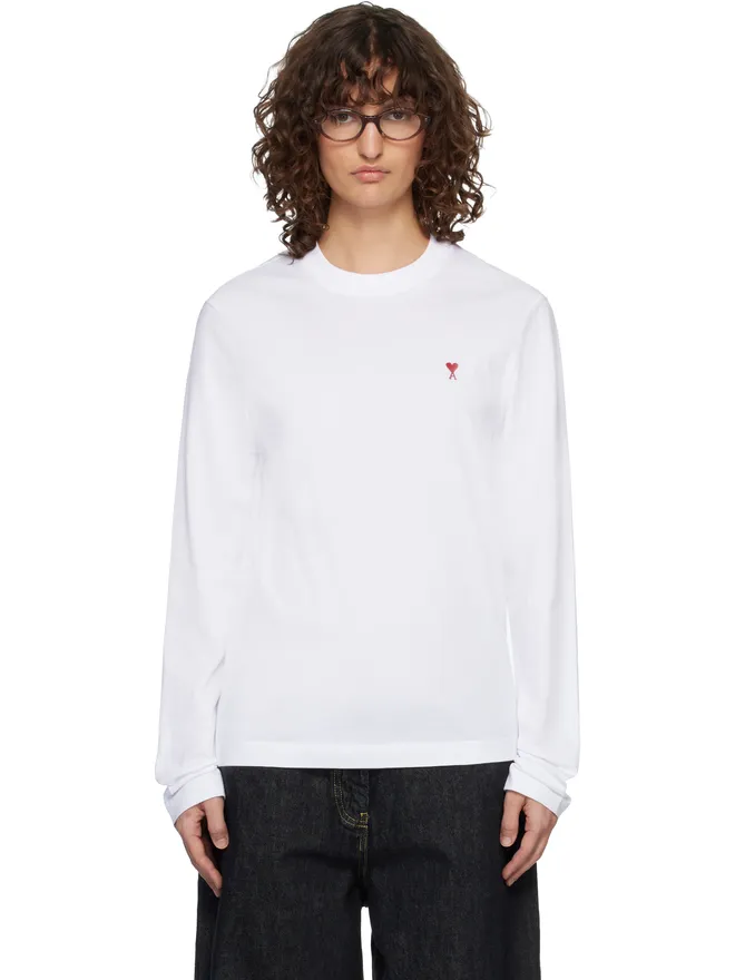 AMI Paris AMI Paris Ami de Coeur 長袖Tシャツの商品画像