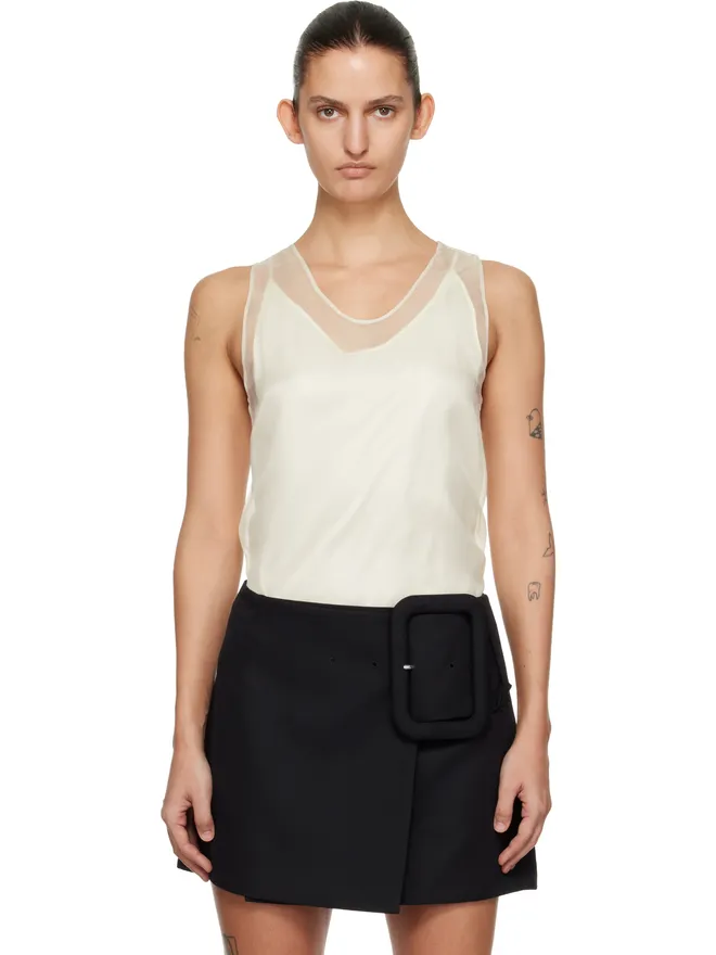 AMI Paris AMI Paris シアーシルク トップスの商品画像