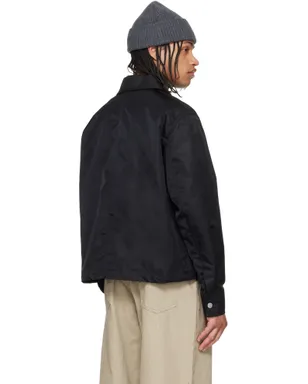 AMI Paris Nylon 'Ami De Coeur' スタッズ ボタン ジャケット - サムネイル3