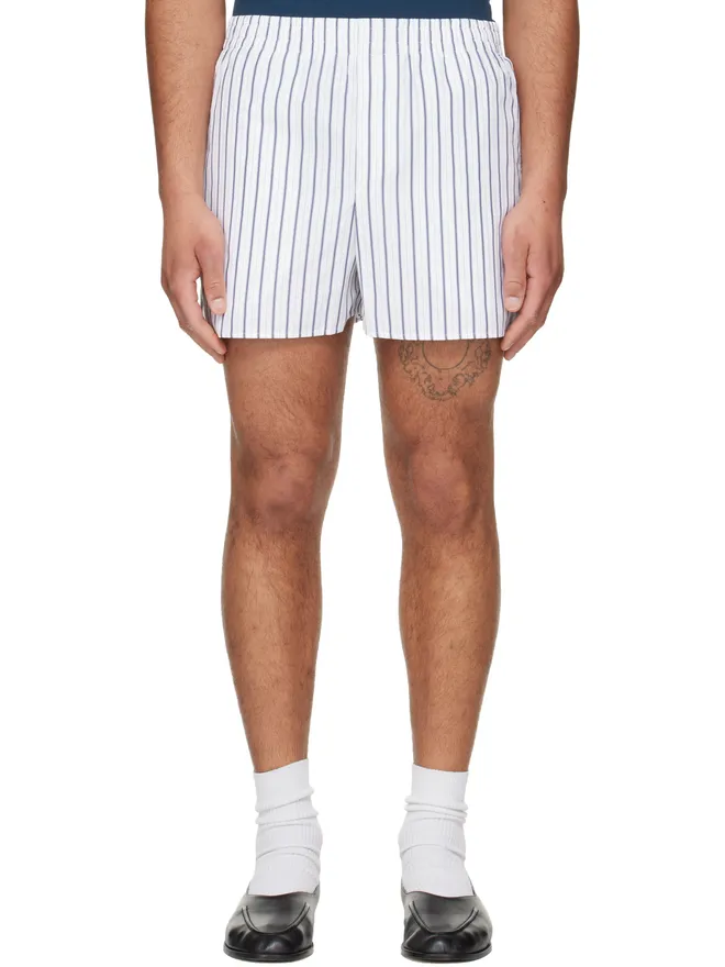 AMI Paris AMI Paris Elasticated コットン ショートパンツの商品画像
