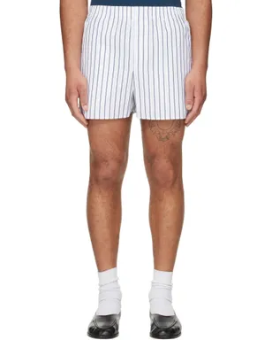 AMI Paris Elasticated コットン ショートパンツ - サムネイル1